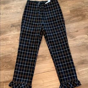 Women’s Zara Trafaluc Capri Peplum Pants